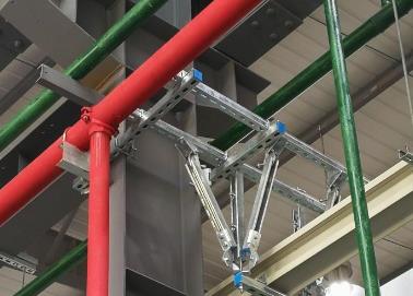 泉州市该抗震支架的整体式支吊架结构协调性好